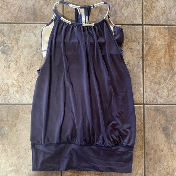 Navy blue size 4 Lulu tank - Picture 1 of 3